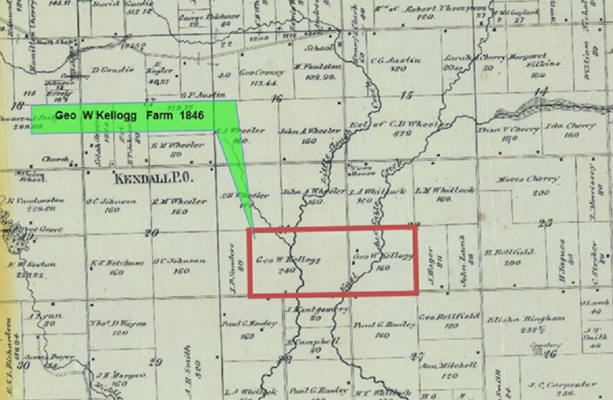 Plat of Kellogg Farm